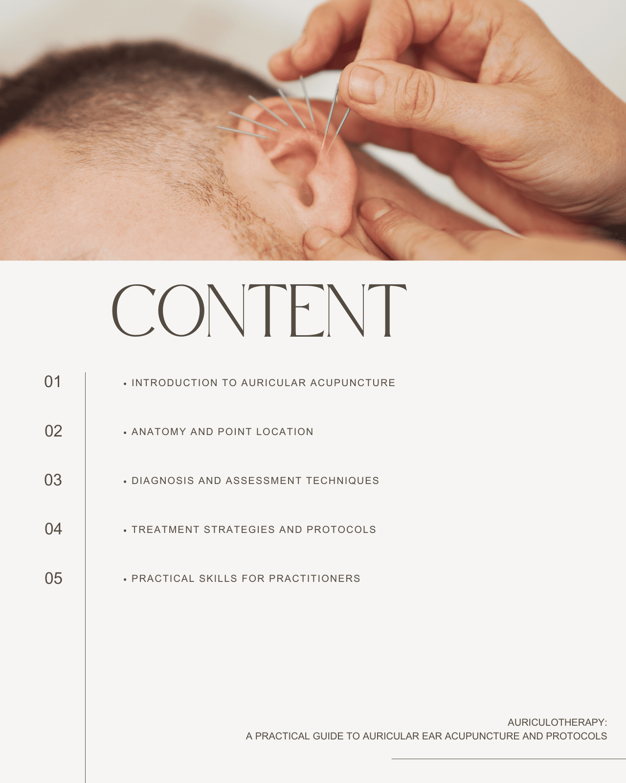 Auriculotherapy: A Practical Guide to Auricular Ear Acupuncture and Protocols - Chiropractic Continuing Education, Acupuncture, 12 Credits A Better Chiro