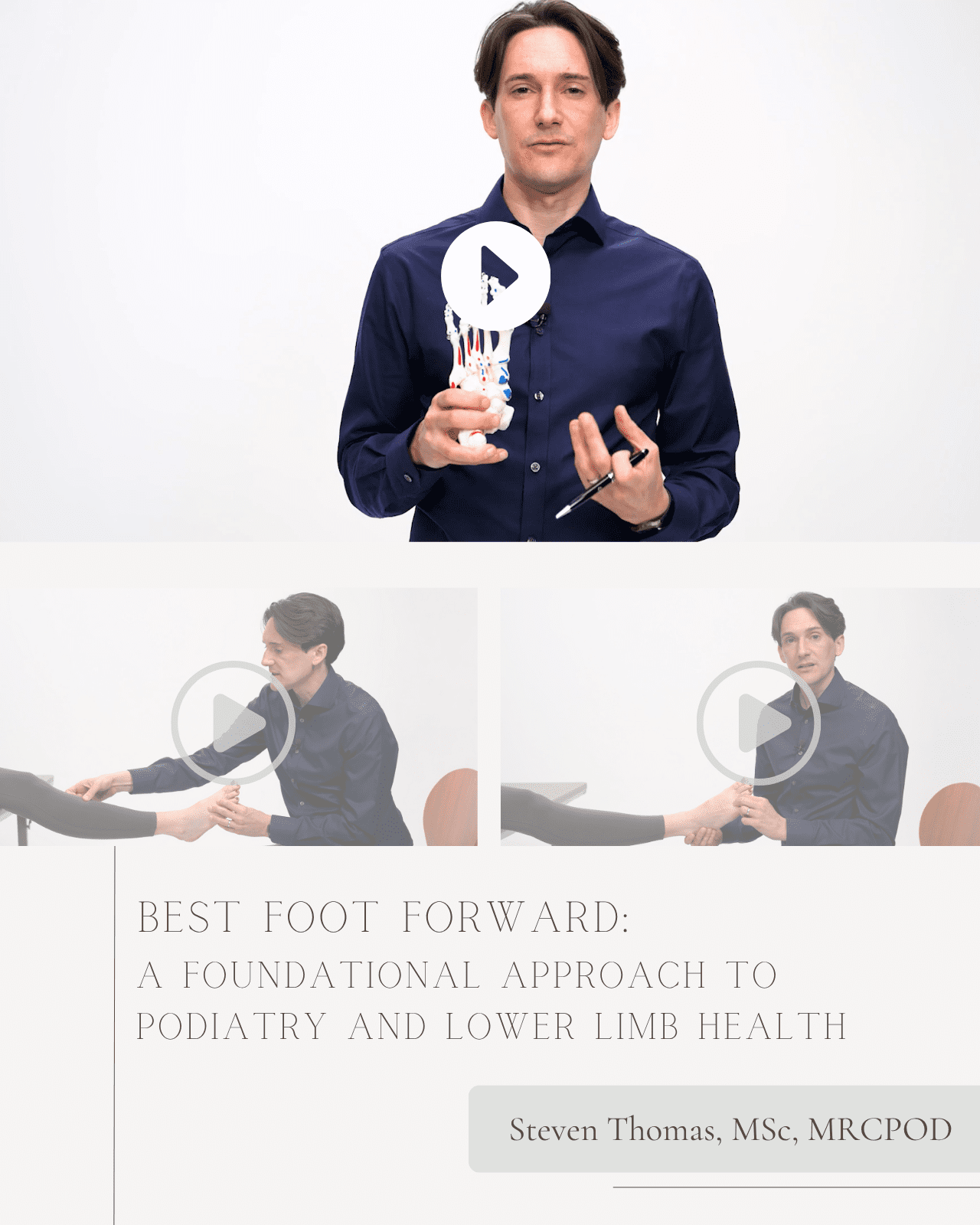 Best Foot Forward: A Foundational Approach to Podiatry and Lower Limb Health - Chiropractic Continuing Education, Orthopedics, 11 Hours A Better Chiro