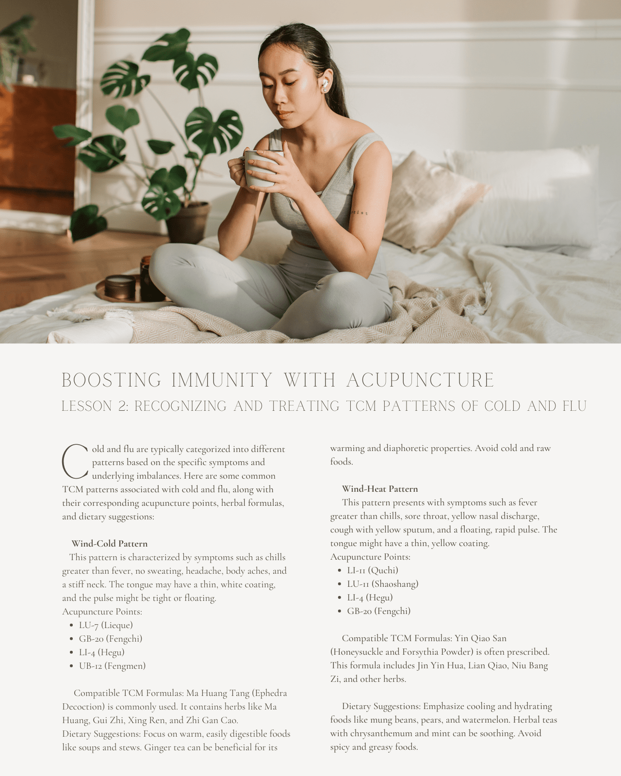 Boosting Immunity With Acupuncture During Cold & Flu Season - Chiropractic Continuing Education, Acupuncture, 2 Credits A Better Chiro