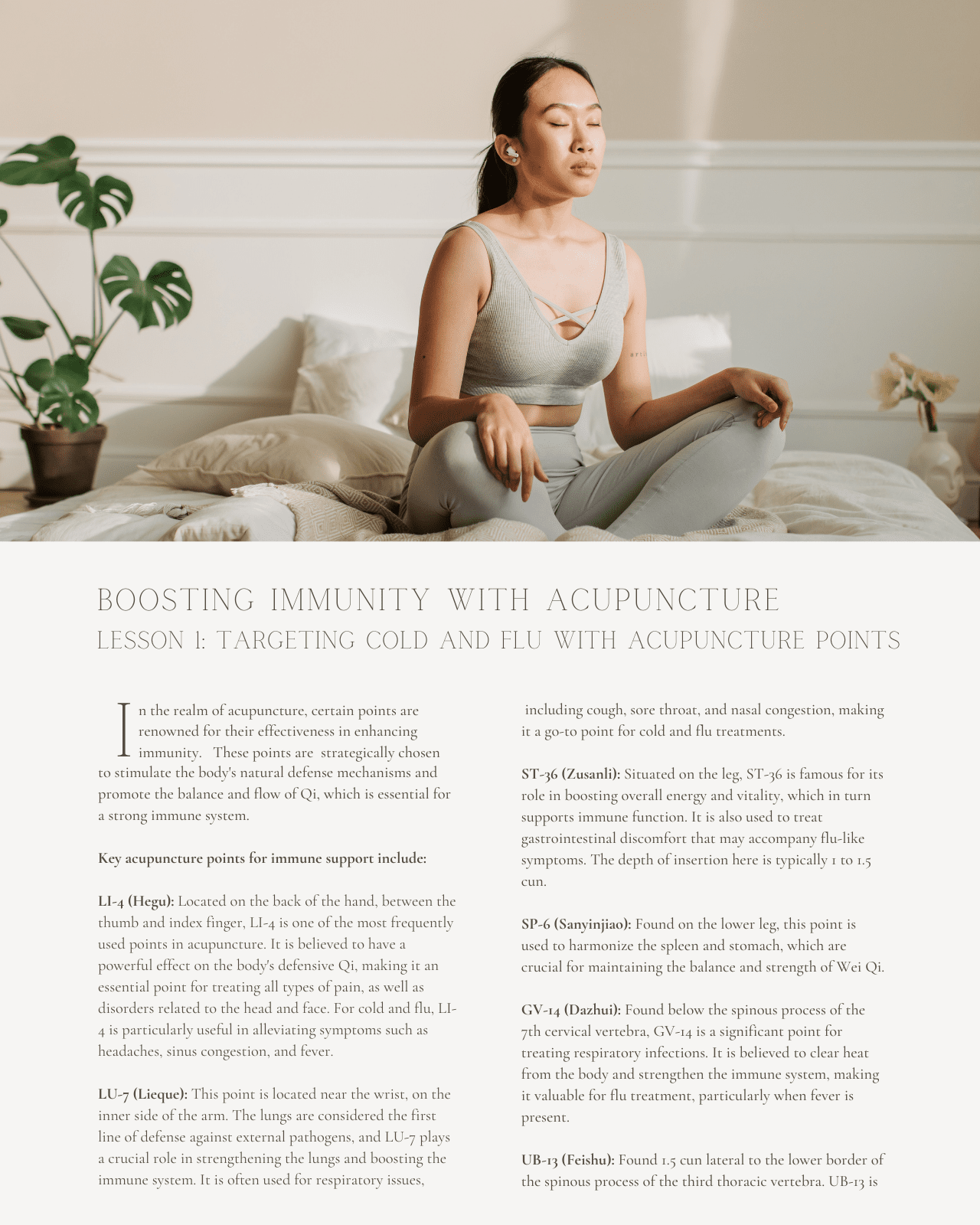 Boosting Immunity With Acupuncture During Cold & Flu Season - Chiropractic Continuing Education, Acupuncture, 2 Credits A Better Chiro