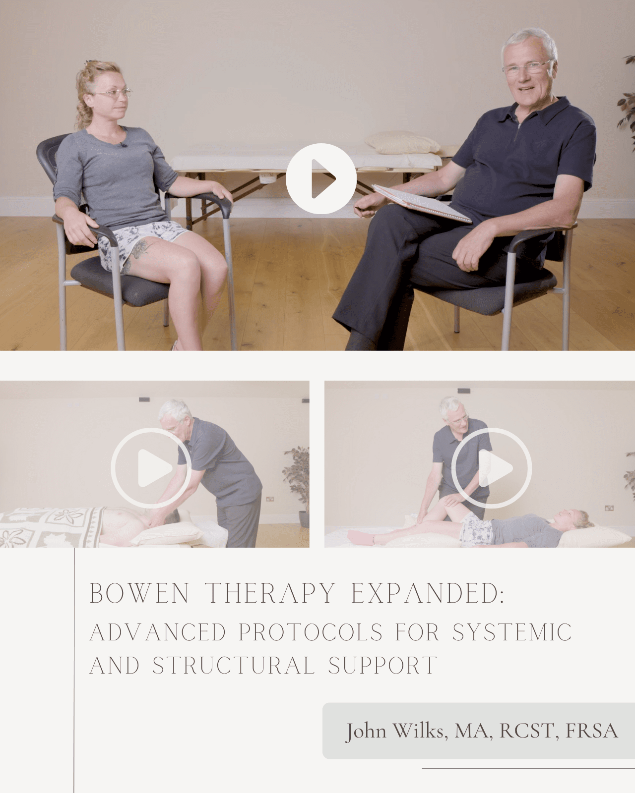 Bowen Therapy Expanded: Advanced Protocols for Systemic and Structural Support - Chiropractic Continuing Education, Adjunctive/Modalities, 7 Hours A Better Chiro