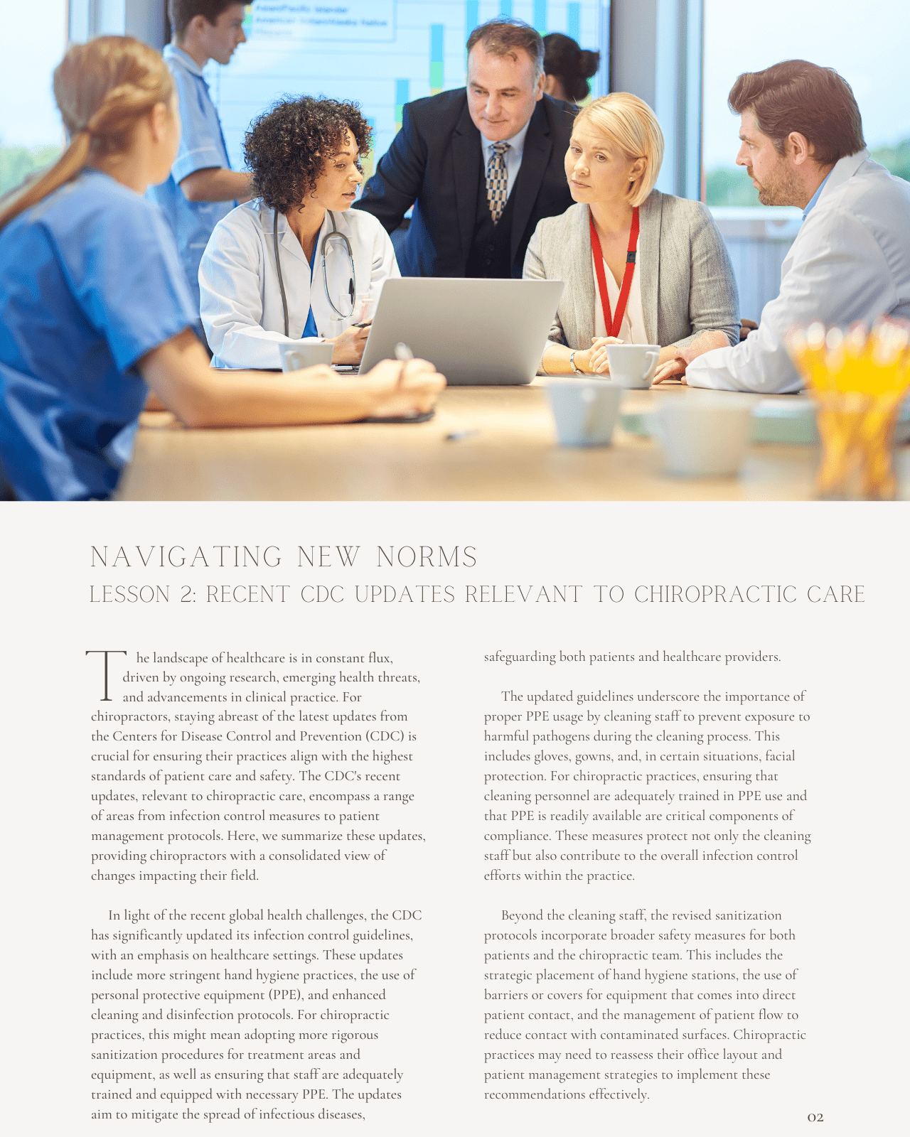 Navigating New Norms: CDC Updates in 2024 for Chiropractors - Chiropractic Continuing Education, Laws and Rules, 2 Credits A Better Chiro