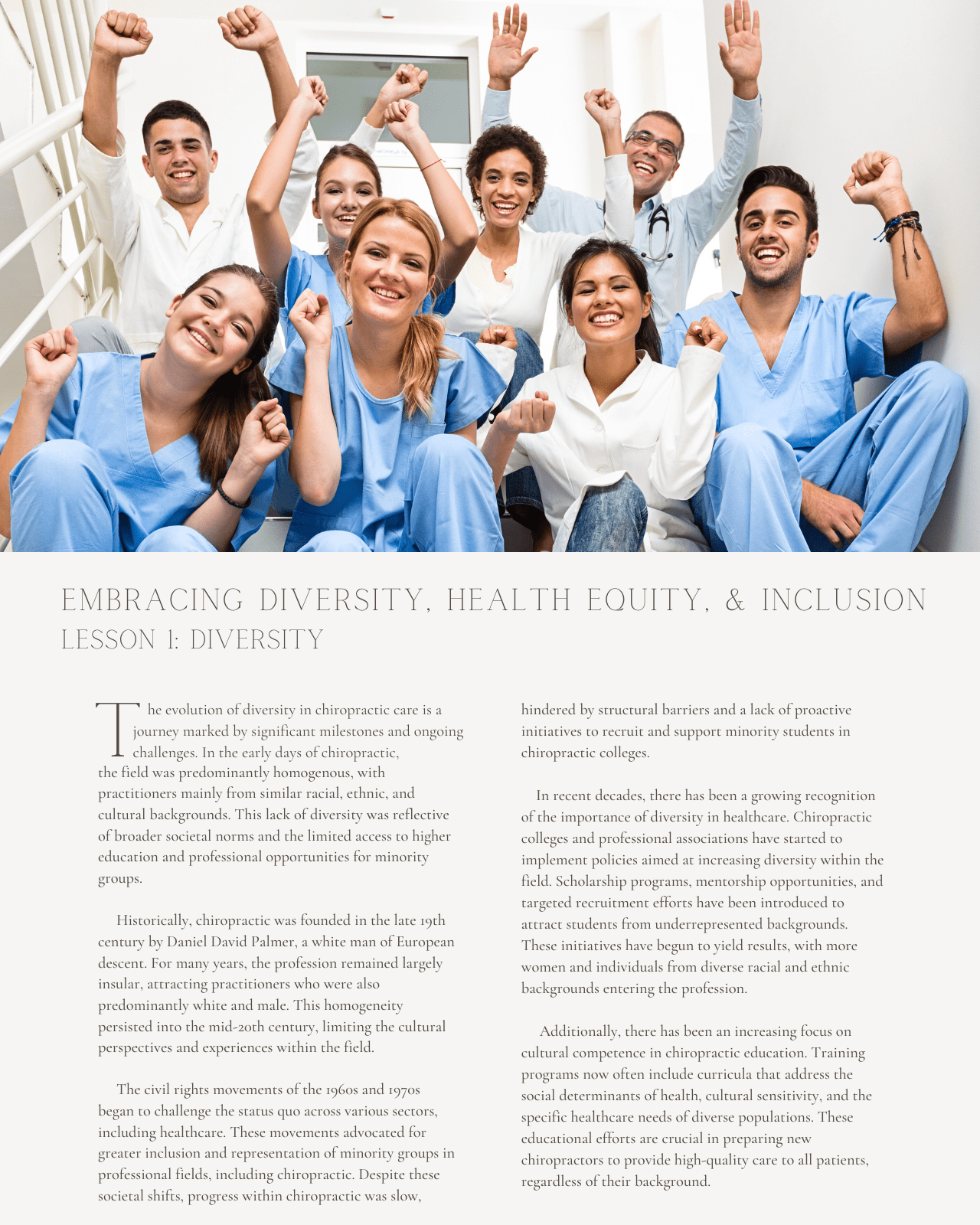 2024 and Thriving: Embracing Diversity, Health Equity and Inclusion - Chiropractic Continuing Education, Ethics, Cultural Competency, 2 Credits A Better Chiro