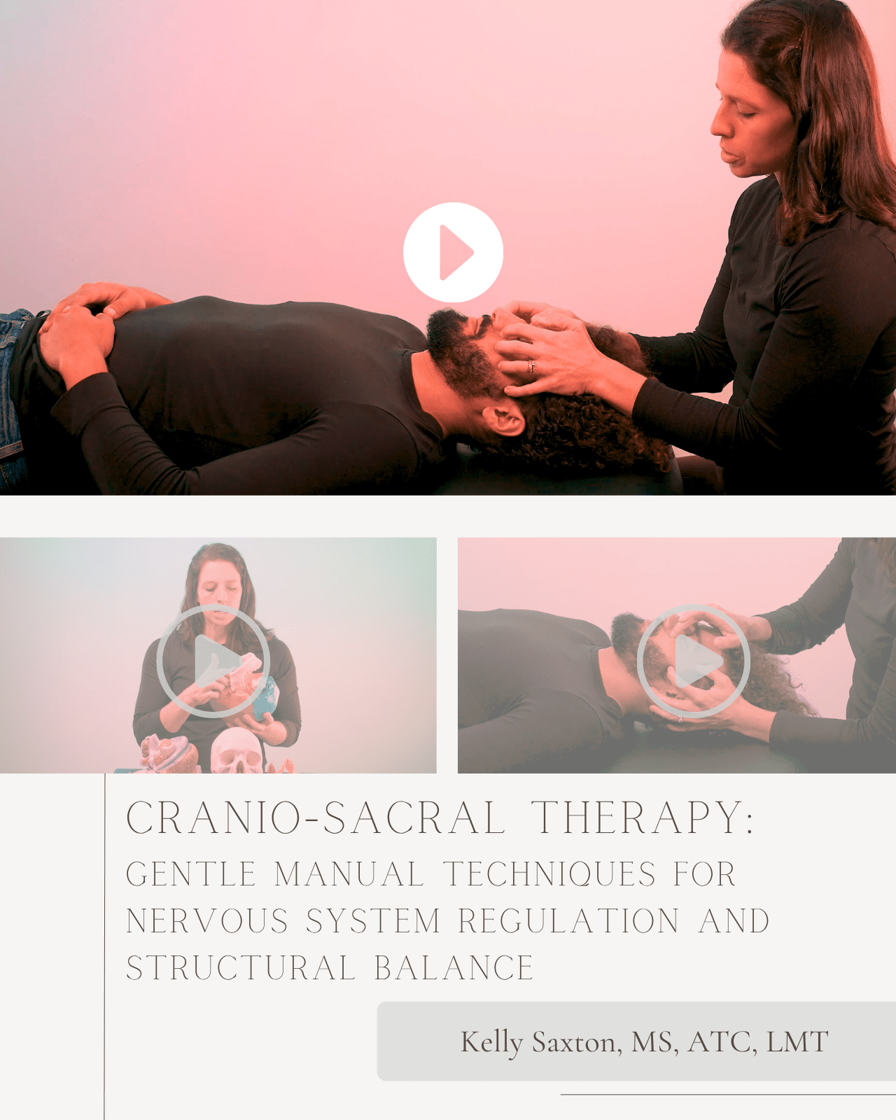 Cranio-Sacral Therapy: Gentle Manual Techniques for Nervous System Regulation and Structural Balance - Chiropractic Continuing Education, Adjunctive, 6 Hours A Better Chiro