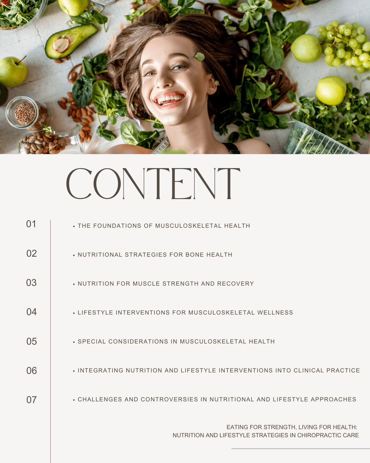 Eating for Strength, Living for Health: Nutrition and Lifestyle Strategies in Chiropractic Care - Chiropractic Continuing Education, 12 Credits A Better Chiro