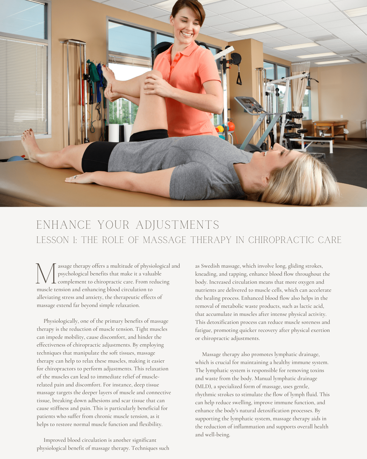 Enhance Your Adjustments: The Practical Guide of Complementary Therapies Every Chiropractor Should Know - Chiropractic Continuing Education, Supportive Therapy Modalities, 10 Credits A Better Chiro