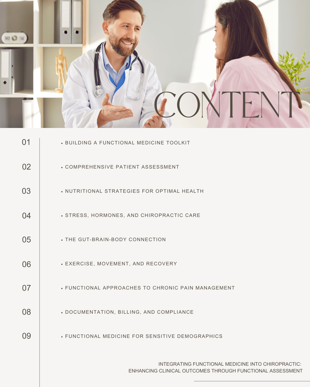 Integrating Functional Medicine into Chiropractic: Enhancing Clinical Outcomes Through Functional Assessment - Chiropractic Continuing Education, Nutrition, 9 Credits A Better Chiro