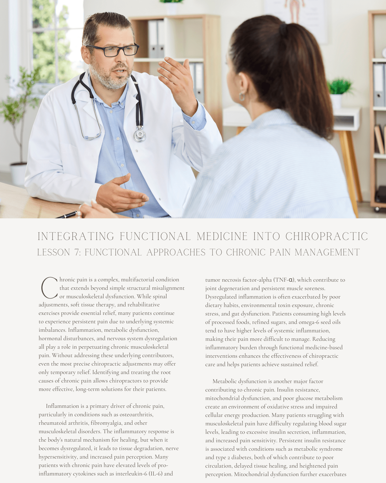 Integrating Functional Medicine into Chiropractic: Enhancing Clinical Outcomes Through Functional Assessment - Chiropractic Continuing Education, Nutrition, 9 Credits A Better Chiro