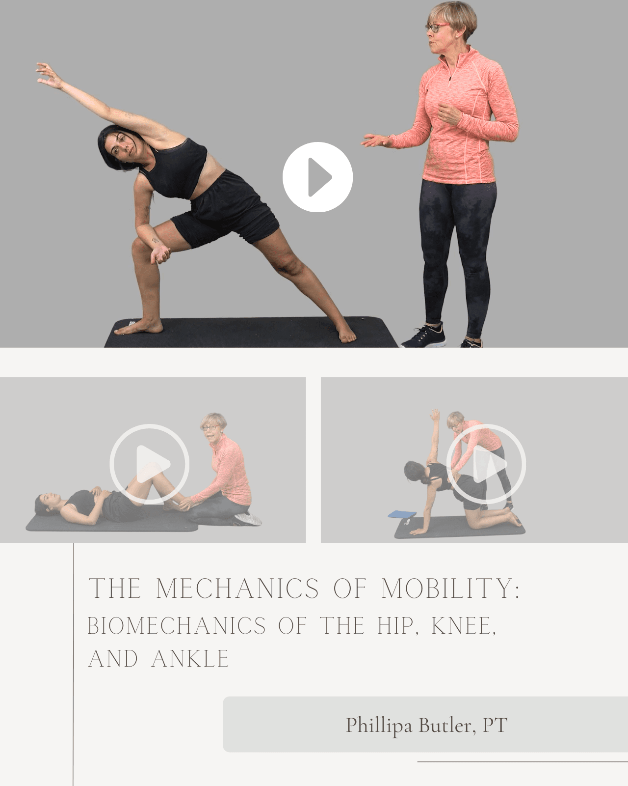 The Mechanics of Mobility: Biomechanics of the Hip, Knee, and Ankle - Chiropractic Continuing Education, Biomechanics, 9 Hours A Better Chiro