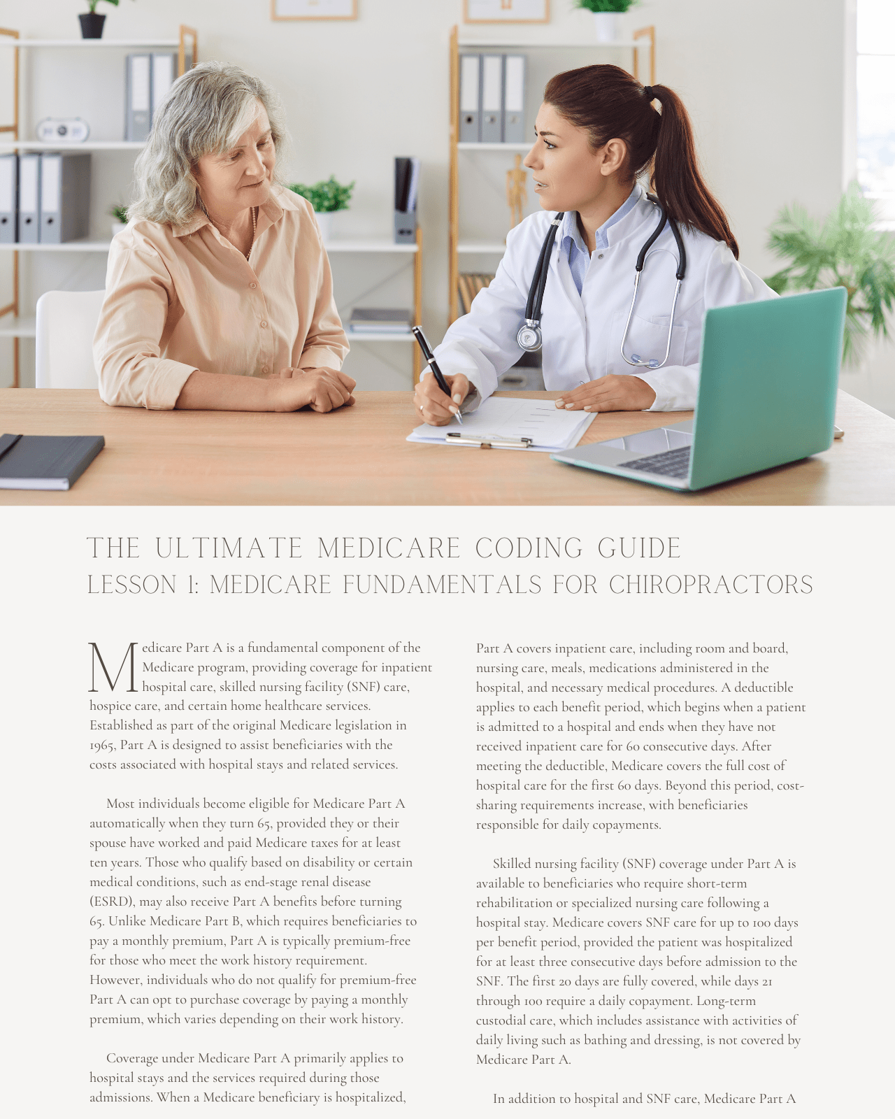 The Ultimate Medicare Coding Guide: Perfect Documentation, Every Time - Chiropractic Continuing Education, Coding, Documentation, 8 Credits A Better Chiro