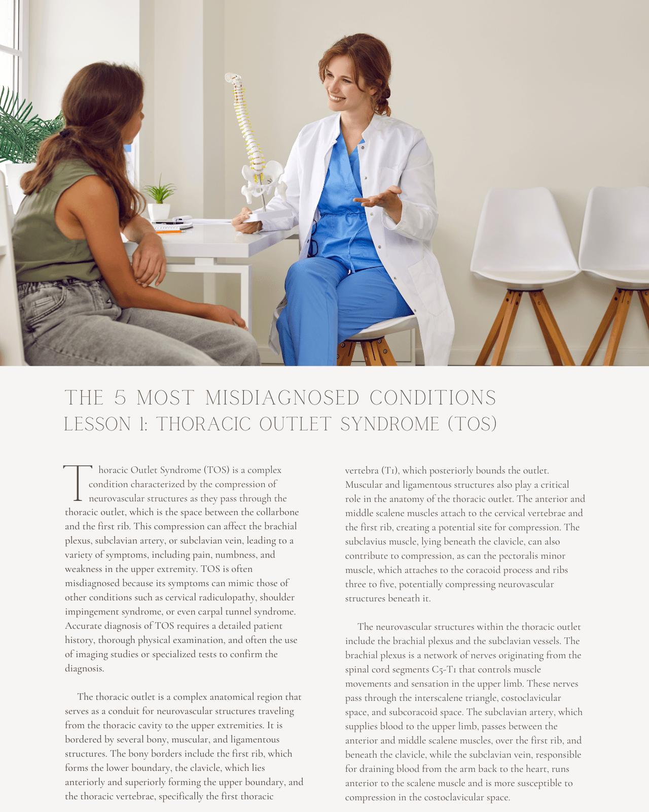 Stop Making These Mistakes: The 5 Most Misdiagnosed Conditions in Chiropractic - Chiropractic Continuing Education, Diagnosis, Adjustive Technique, 10 Credits A Better Chiro