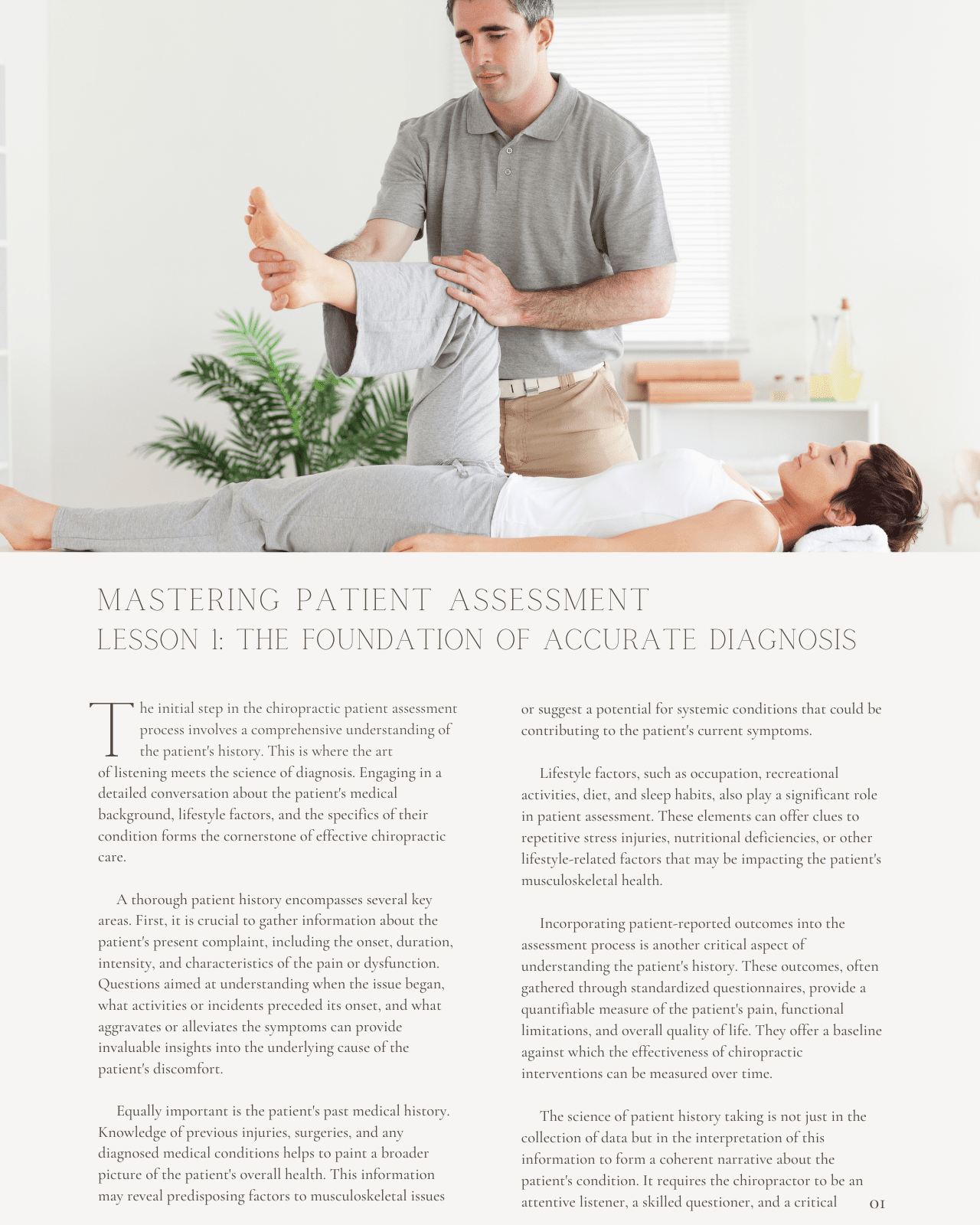 Mastering Patient Assessment: Enhancing Diagnostic Accuracy in Chiropractic Care - Chiropractic Continuing Education, Medical Errors, 2 Credits A Better Chiro