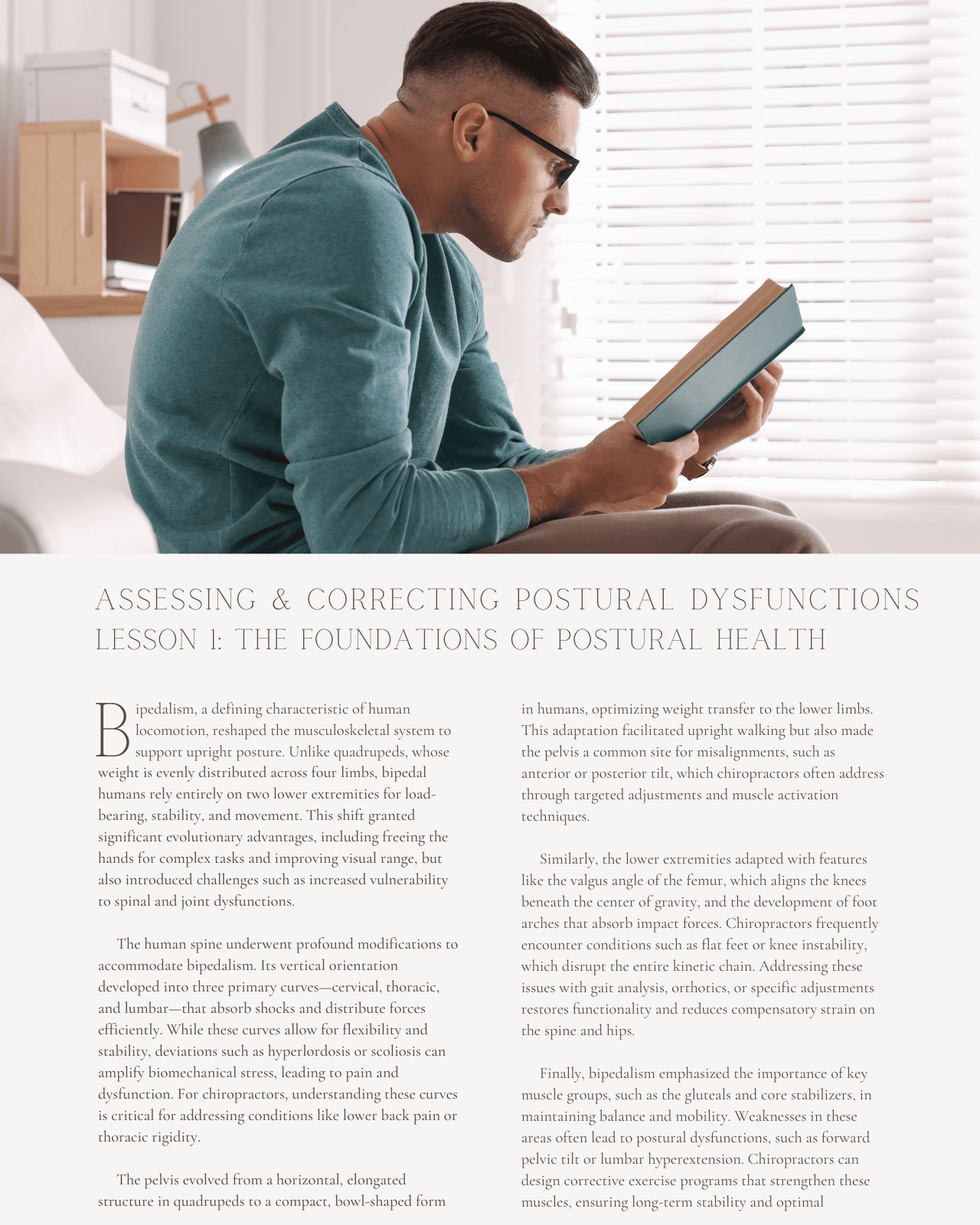 Straighten Up: Strategies for Assessing and Correcting Postural Dysfunctions - Chiropractic Continuing Education, Diagnosis, Adjustive Technique, 10 Credits A Better Chiro