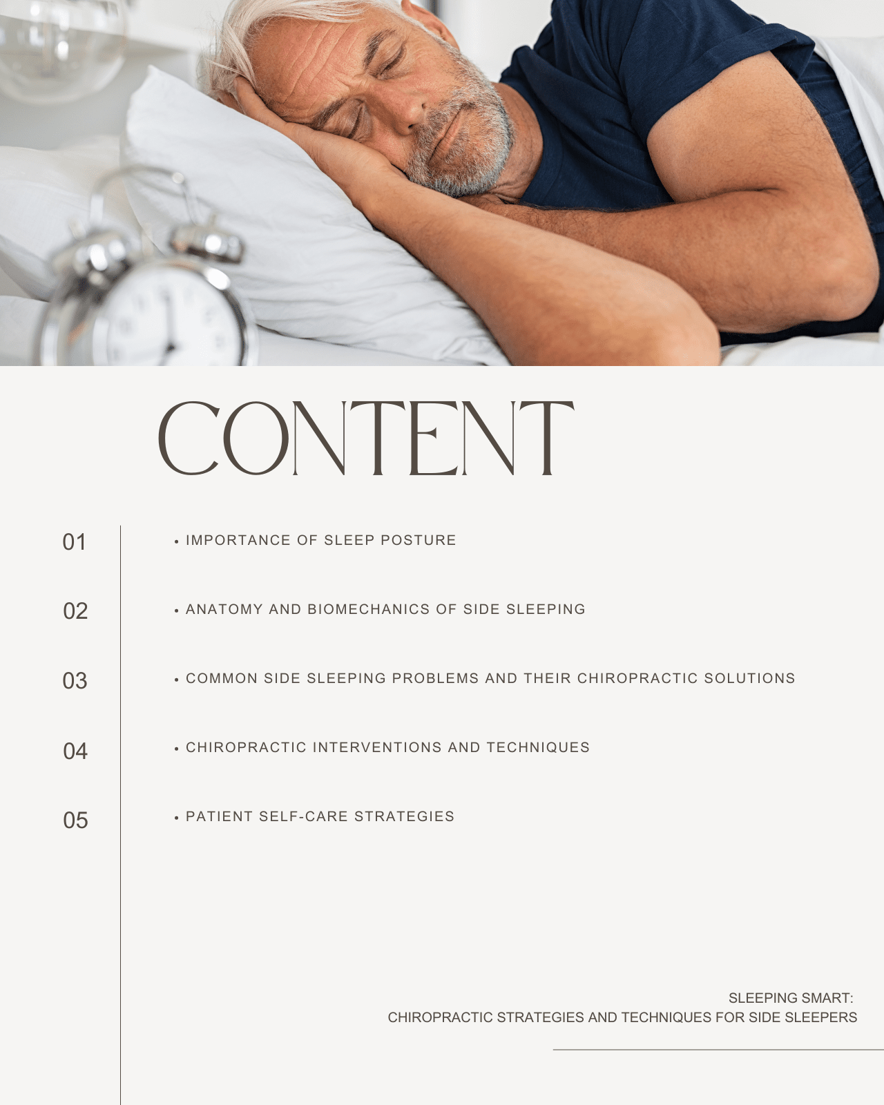 Sleeping Smart: Chiropractic Strategies and Techniques for Side Sleepers - Chiropractic Continuing Education, General Adjustive Technique, 6 Credits A Better Chiro