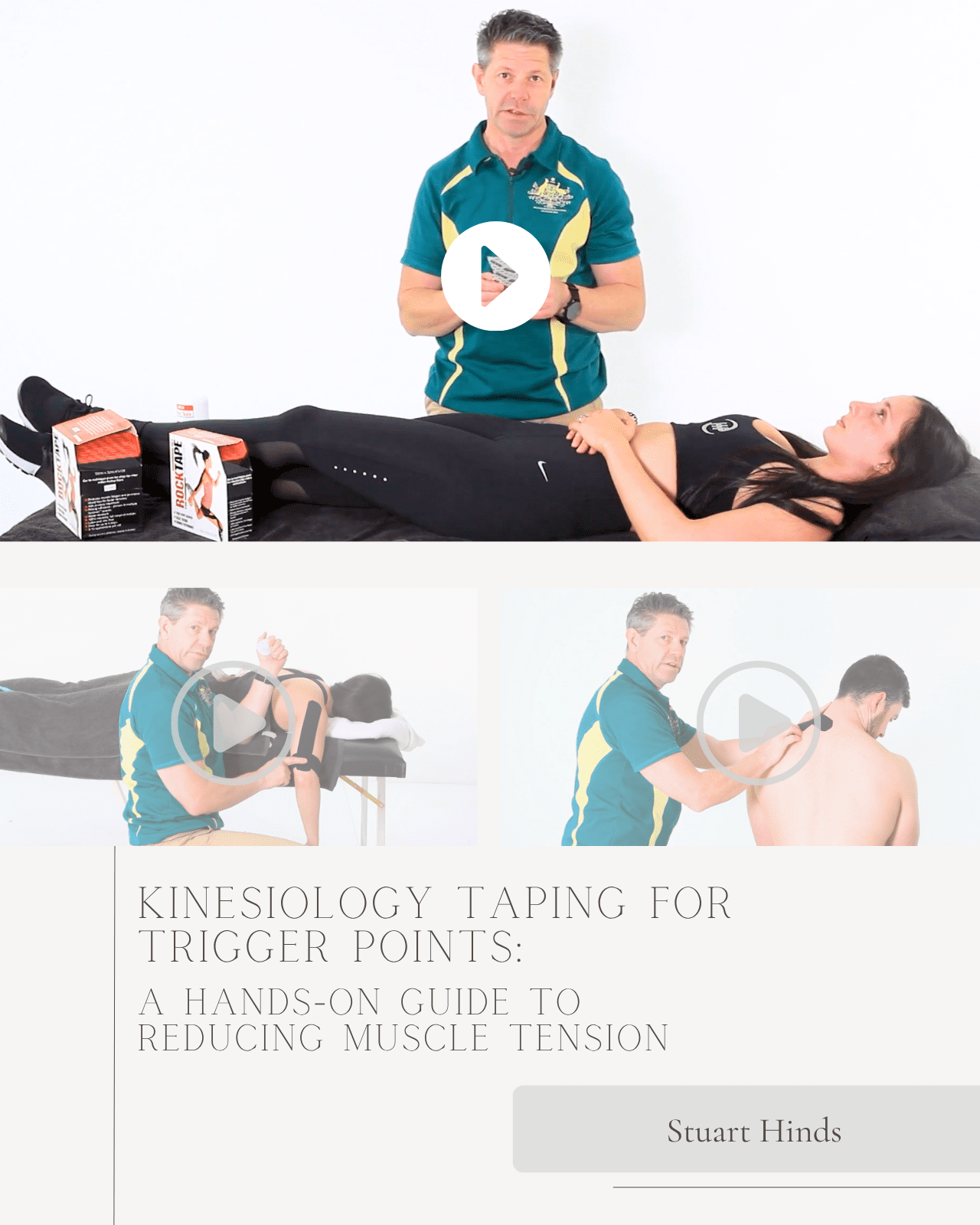 Kinesiology Taping for Trigger Points: A Hands-On Guide to Reducing Muscle Tension - Chiropractic Continuing Education, Adjunctive/Modalities, 4 Hours A Better Chiro
