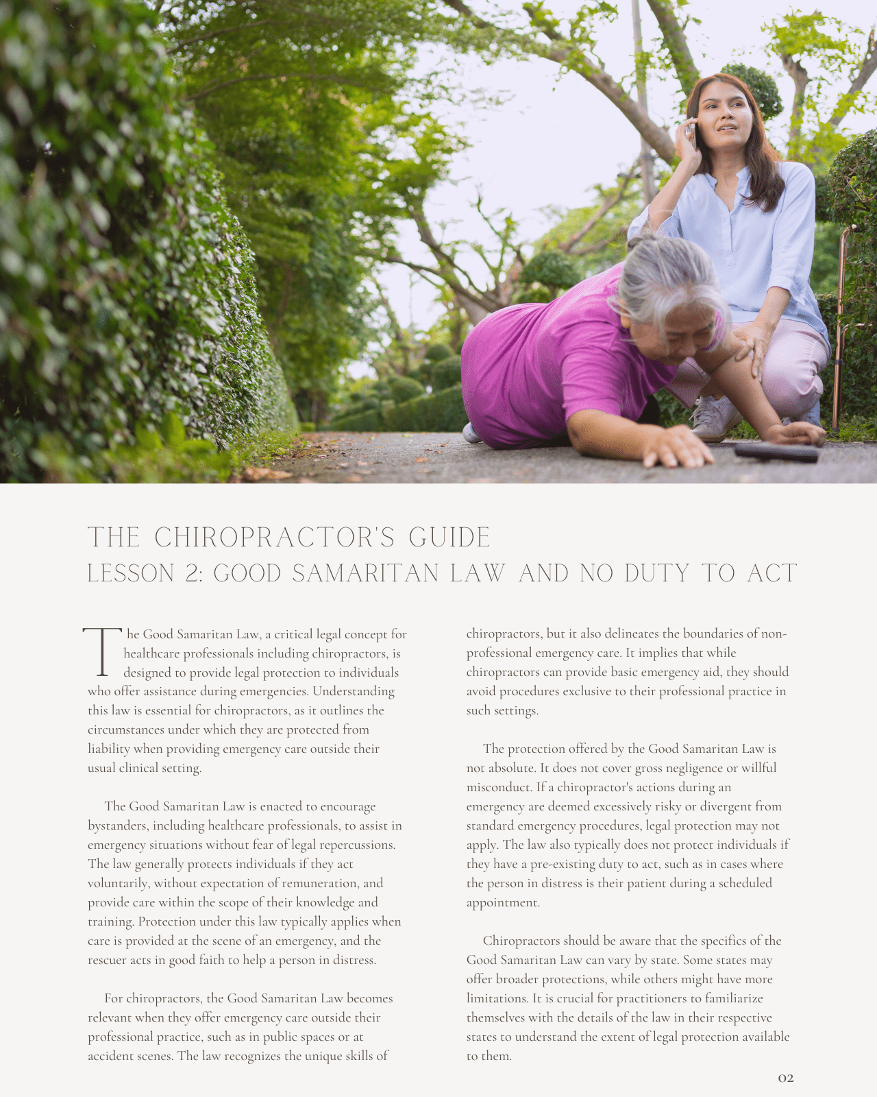 The Chiropractor's Guide to Emergencies and the Good Samaritan Law - Chiropractic Continuing Education, Laws and Rules, 2 Credits A Better Chiro