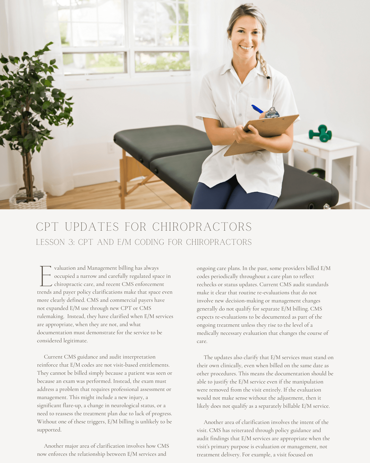 CPT Updates for Chiropractors: Staying Compliant With New Billing Codes and Rules - Chiropractic Continuing Education, Coding, 6 Hours A Better Chiro
