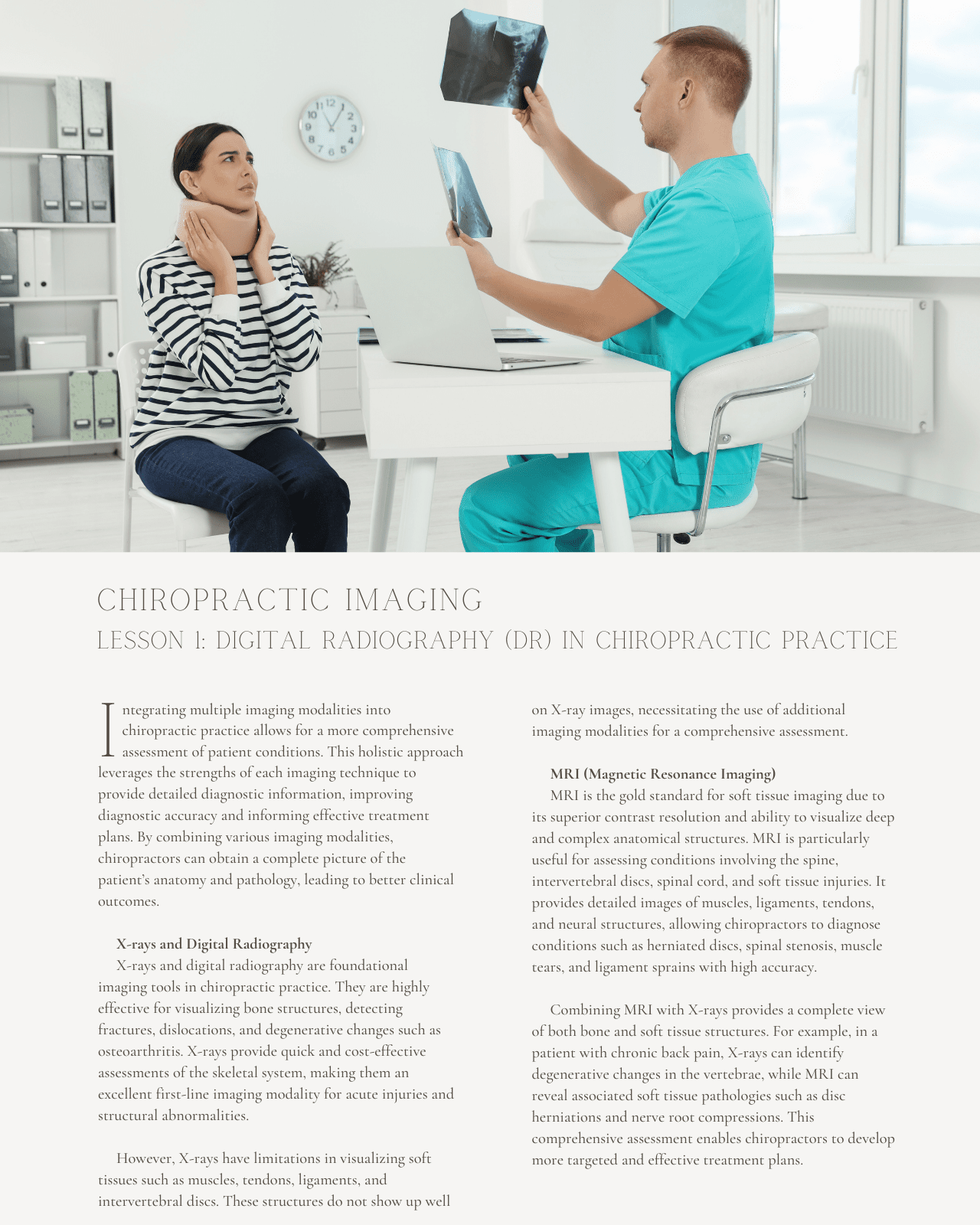 Advanced Radiographic Safety and Interpretation Techniques in Chiropra ...