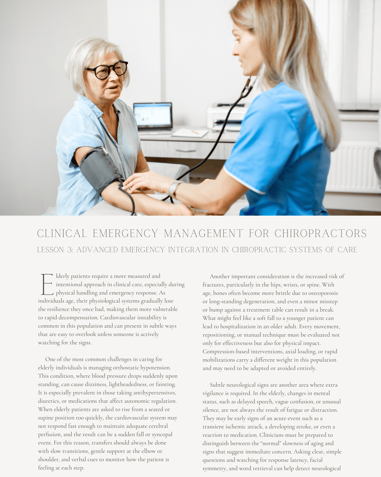 Clinical Emergency Management for Chiropractors: Advanced Emergency Response and Trauma Management - Chiropractic Continuing Education, Emergency Procedures, 6 Hours A Better Chiro