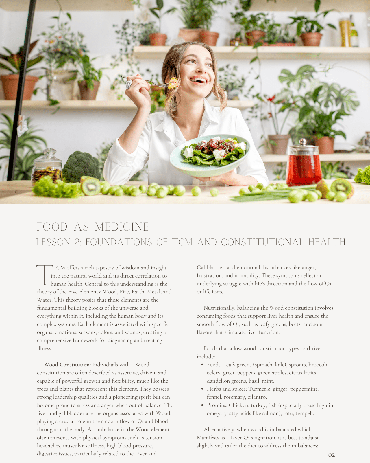 Food as Medicine: How to Eat According to TCM Constitutions and Seasonal Foods - Chiropractic Continuing Education, 6 Hours A Better Chiro