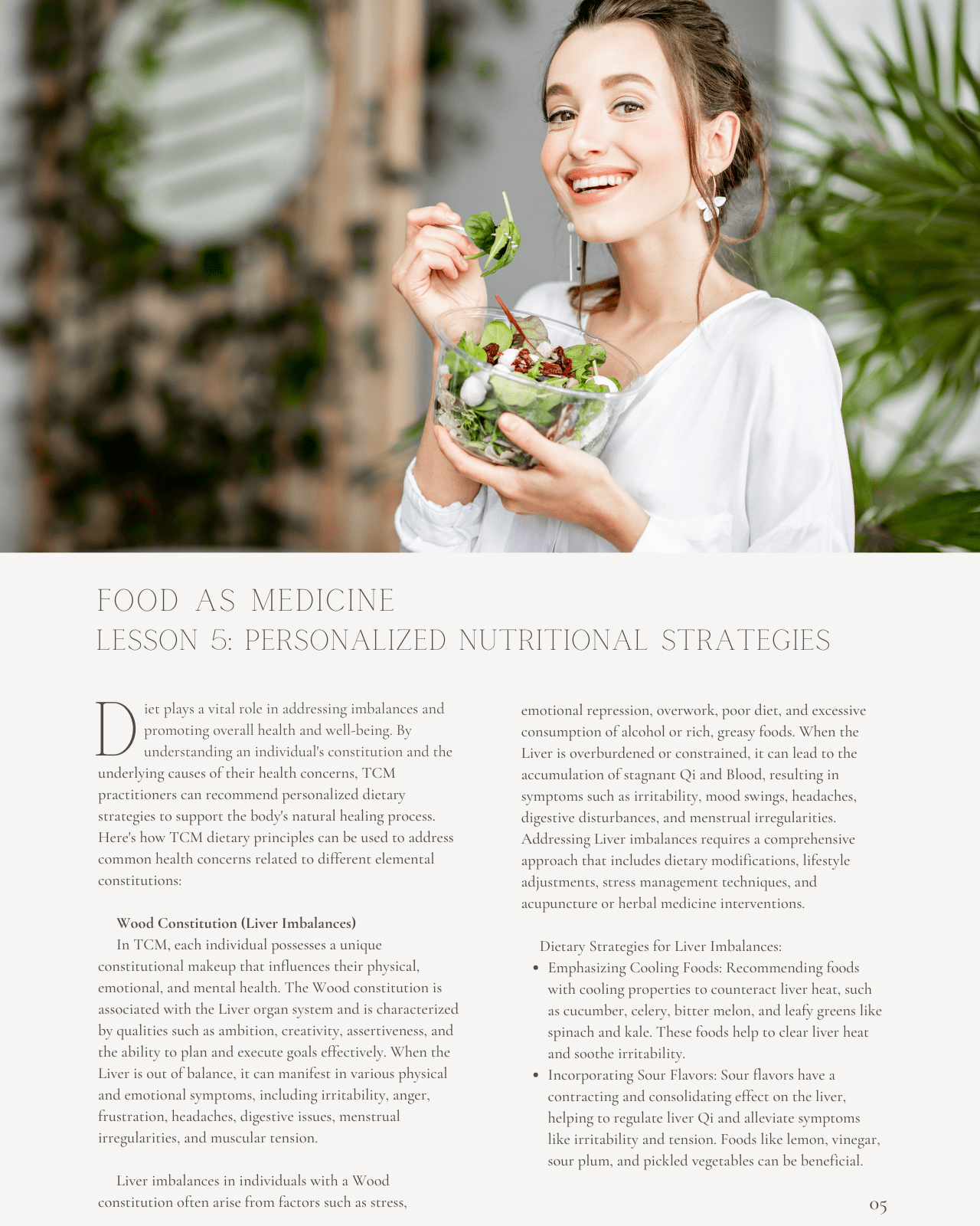 Food as Medicine: How to Eat According to TCM Constitutions and Seasonal Foods - Chiropractic Continuing Education, 6 Hours A Better Chiro