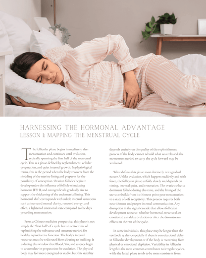 Harnessing the Hormonal Advantage: TCM Strategies Across the Menstrual Cycle - Chiropractic Continuing Education, 12 Hours A Better Chiro