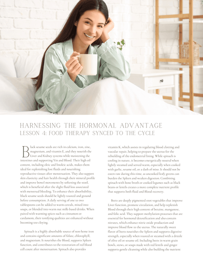 Harnessing the Hormonal Advantage: TCM Strategies Across the Menstrual Cycle - Chiropractic Continuing Education, 12 Hours A Better Chiro