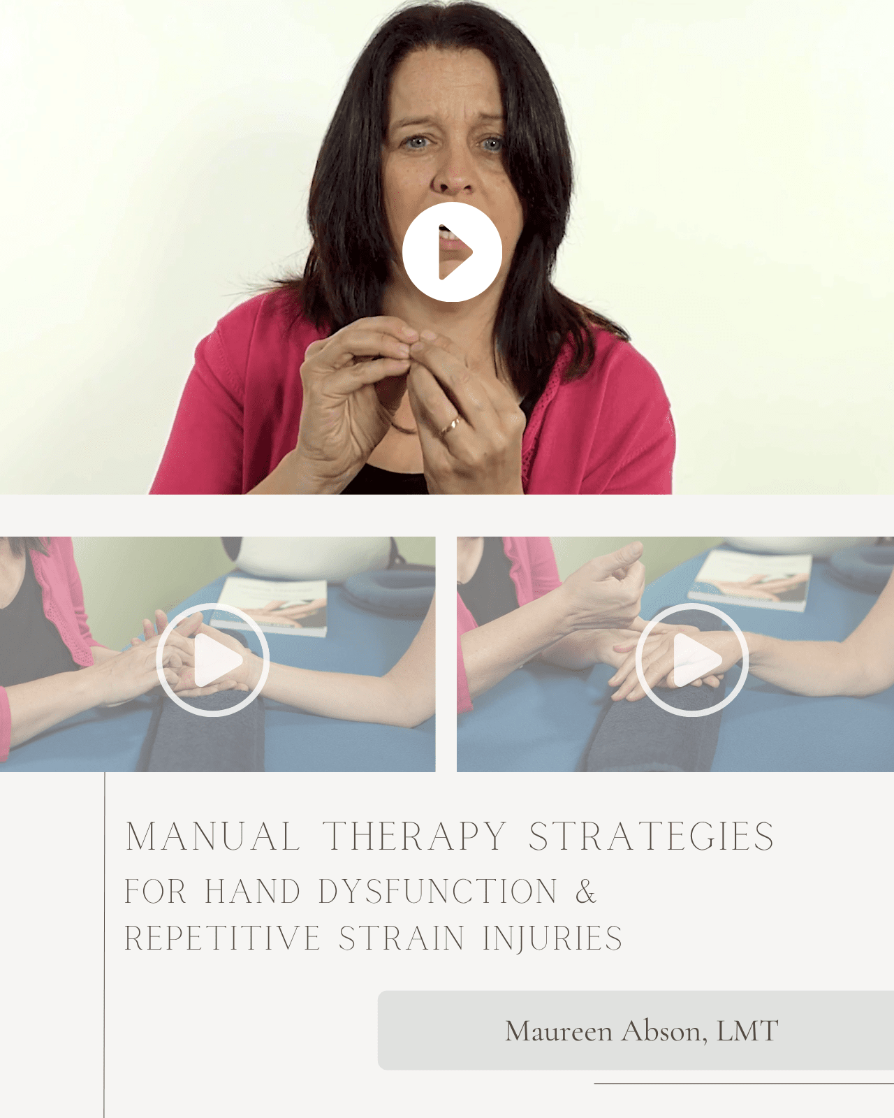 Manual Therapy Strategies for Hand Dysfunction and Repetitive Strain Injuries - Chiropractic Continuing Education, _, _Hours A Better Chiro