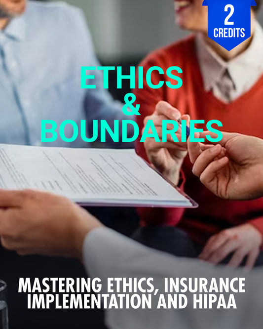 Mastering Ethics, Insurance Implementation, and HIPAA - Chiropractic Continuing Education, Ethics, 2 Credits A Better Chiro