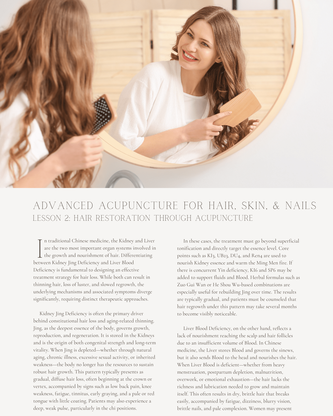 Radiant Vitality: Advanced Acupuncture for Hair, Skin, and Nails - Chiropractic Continuing Education, 12 Hours A Better Chiro