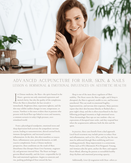Radiant Vitality: Advanced Acupuncture for Hair, Skin, and Nails - Chiropractic Continuing Education, 12 Hours A Better Chiro