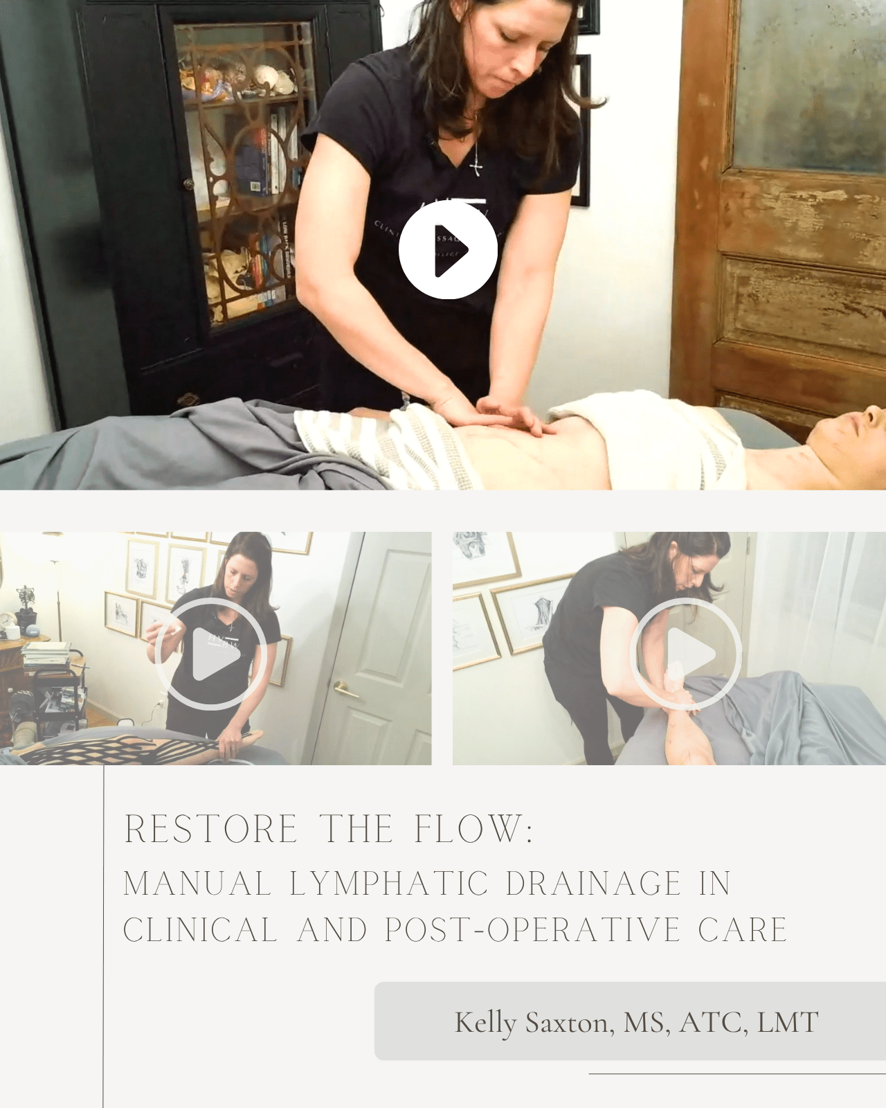 Restore the Flow: Manual Lymphatic Drainage in Clinical and Post-Operative Care - Chiropractic Continuing Education, _, _Hours A Better Chiro