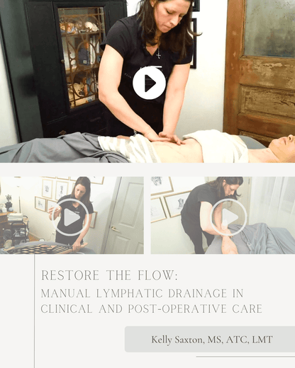 Restore the Flow: Manual Lymphatic Drainage in Clinical and Post-Operative Care - Chiropractic Continuing Education, _, _Hours A Better Chiro