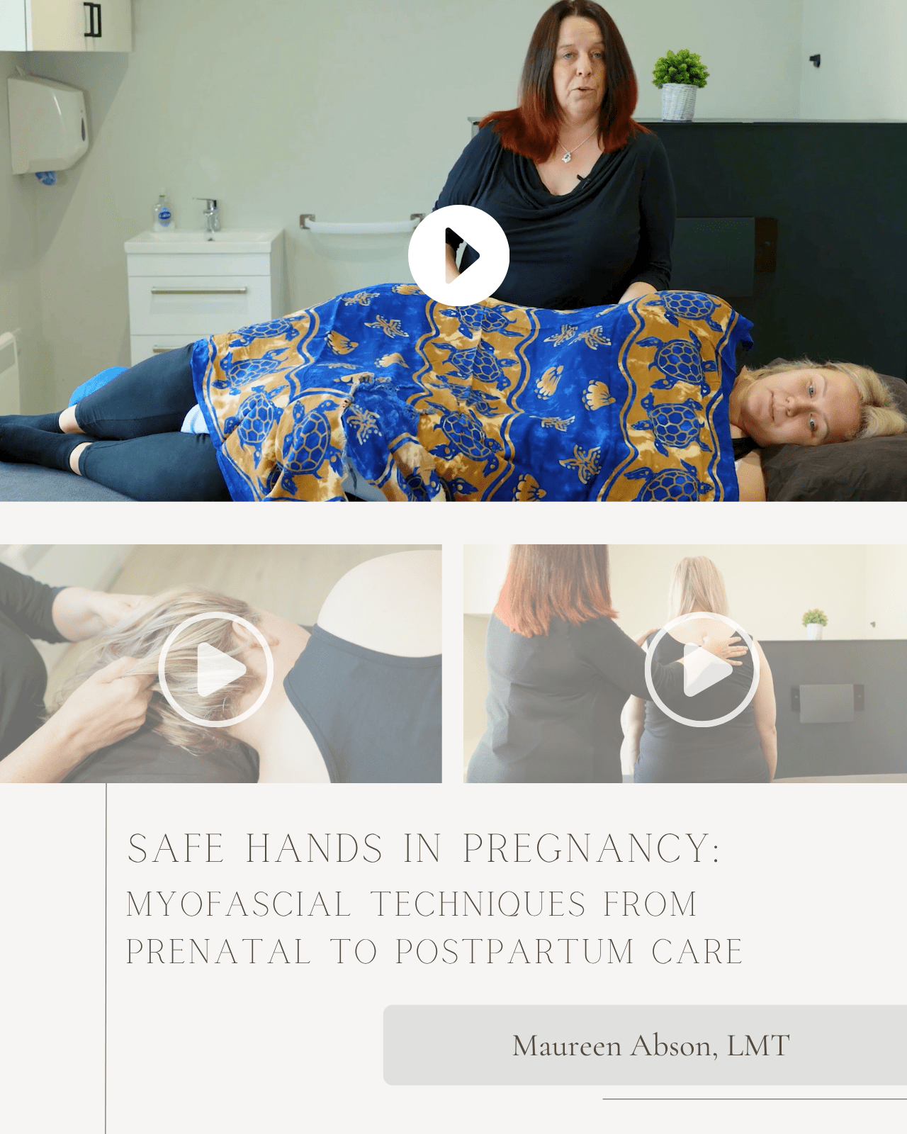 Safe Hands in Pregnancy: Myofascial Techniques from Prenatal to Postpartum Care - Chiropractic Continuing Education, _, _Hours A Better Chiro
