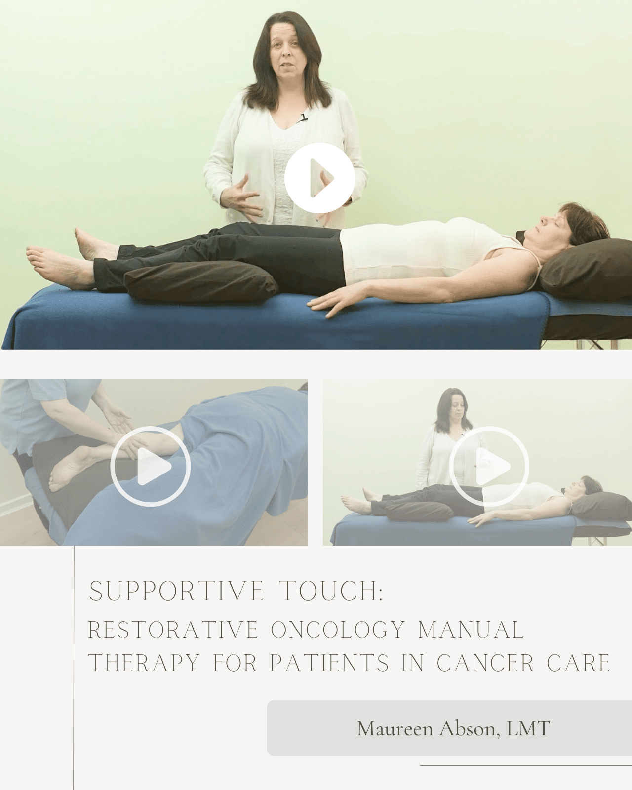 Supportive Touch: Restorative Oncology Manual Therapy for Patients in Cancer Care - Chiropractic Continuing Education, _, _Hours A Better Chiro