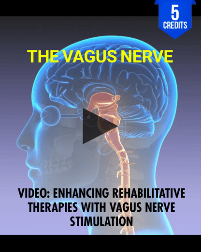 The Vagus Nerve: Enhancing Rehabilitative Therapies with Vagus Nerve Stimulation - Chiropractic Continuing Education, Rehabilitation, 5 Credits A Better Chiro